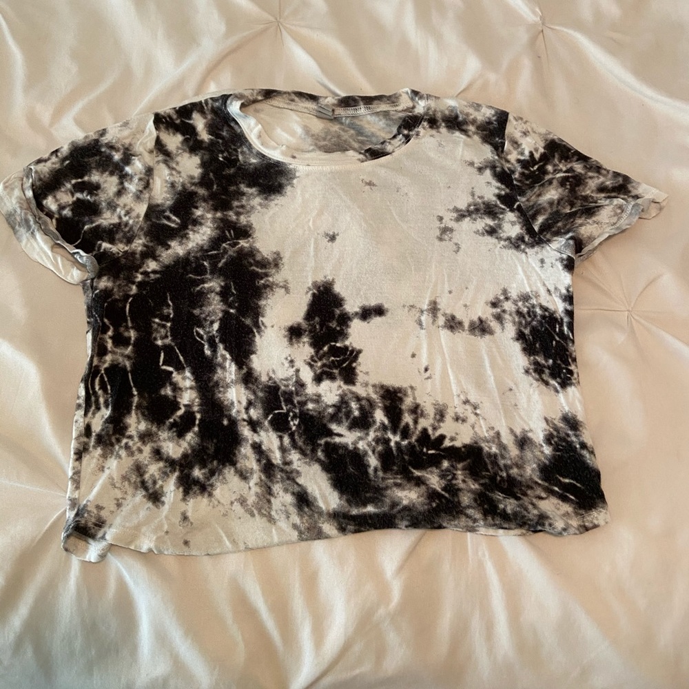 SOLD Pacsun Tie Dye cropped tee - Picture 1 of 5